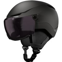 Atomic Revent Visor Junior Skihelm (48-52 cm, black)