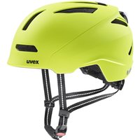 uvex Urban Planet LED Radhelm (54-58 cm, 04 lime matt)