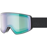uvex Scenic Polavision Skibrille (2630 black matt, green/polavision lightbrown/grey (S2))