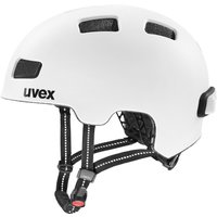 uvex City 4 reflexx Fahrradhelm (58-61cm, 01 white matt)
