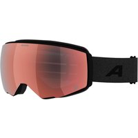 Alpina Granby 2 small Quattroflex Skibrille (831 black matt, Scheibe: Quattroflex, red (S2))