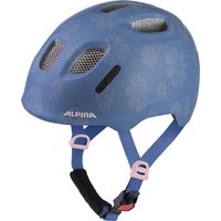 Alpina Ximo 2 LE Kinderfahrradhelm (49-54 cm, 81 soft blue flowers matt)