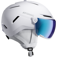 Atomic Savor Stereo Visor Visier-Skihelm (55-59 cm, white heather)