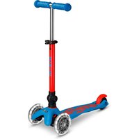 Micro Mini Deluxe Foldable Neon LED Kickboard (flashing red)