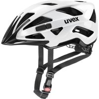 uvex Active Fahrradhelm (56-60 cm, 07 white/black)