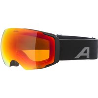 Alpina Falera MAG Q-Lite Skibrille Klickscheibe (831 black matt, Scheibe: red (S2) / pink (S1))