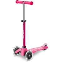 Micro Kinderkickboard Mini Deluxe LED (pink)