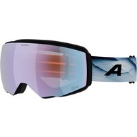 Alpina Granby 2 small Q-Lite Brillenträgerskibrille (882 black/blue matt, Scheibe: Q-Lite blue (S2))