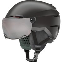 Atomic Savor Visor Junior Skihelm (51-55 cm, black)
