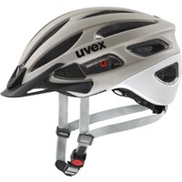 uvex True cc Radhelm (52-55 cm, 08 oak brown/silver matt)