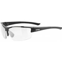 uvex Sportstyle 612 Variomatic light Sportbrille (2290 black matt, variomatic smoke)