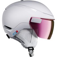 Atomic Revent GT AMID Visier HD Ski Helm (55-59 cm, white/heather)