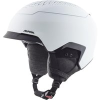 Alpina Gems Freeride Skihelm (51-55 cm, 10 white matt)