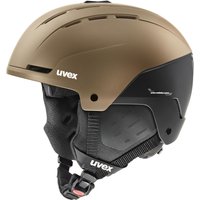 uvex Stance Skihelm (54-58 cm, 16 brown/black matt)