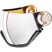 uvex Wanted Ersatz-Visier (54-62 cm, 0005 mirror silver/lasergold lite (S3))