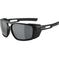 Alpina Skywalsh CM Sportbrille (031 black matt, Scheibe: black mirror (S4))