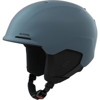 Alpina Brix Skihelm (51-55 cm, 40 dirt blue matt)