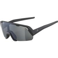 Alpina Rocket Youth Sportbrille (331 black matt, Ceramic, Scheibe: black mirror (S3))