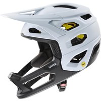 uvex revolt Mips Fullface Helm (52-57 cm, 02 cloud/black matt)