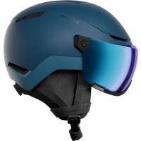Atomic Revent Visor Stereo Skihelm (55-59 cm, deep ocean)