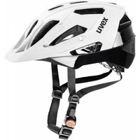 uvex Quatro Fahrradhelm (56-61 cm, 08 white mat/black)