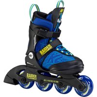 K2 Raider Pro Inlineskate Junior (29.0-34.0 (S), blue/yellow (70-er Räder))