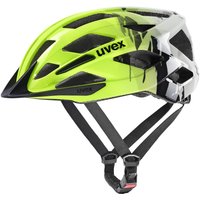 uvex Air Wing 2 Kinder Fahrradhelm (52-57 cm, 03 neon yellow/black)