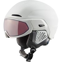 Alpina Oro Visor QV Mips Skihelm (51-55 cm, 10 white matt)