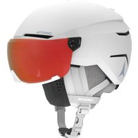 Atomic Savor Visor Photo Skihelm (55-59 cm, white heather)