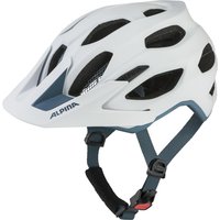 Alpina Carapax 2.0 Fahrradhelm (52-57 cm, 75 white pebble blue matt)