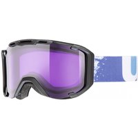 uvex Snowstrike stimu lens Skibrille (2224 black mat, psycho)