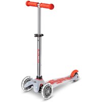 Micro Mini Deluxe Flux LED Kinderkickboard (red)