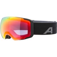 Alpina Falera MAG Q Skibrille Klickscheibe (831 black matt, Scheibe: red (S2) / pink (S1))