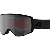 Alpina Venet M Q-Lite Skibrille (831 black matt, Scheibe: silver (S2))
