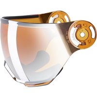uvex Rocket Junior Ersatz-Visier (51-55 cm, 0001 mirror silver/lasergold lite (S2))
