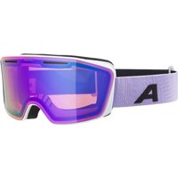 Alpina Nendaz Q-Lite Skibrille (812 white/lilac matt, Scheibe: Q-Lite lavender (S2))