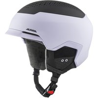 Alpina Gems Freeride Skihelm (55-59 cm, 51 lilac/black matt)