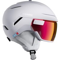 Atomic Savor GT AMID Visor Photo Skihelm (55-59 cm, white/heather)