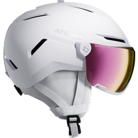 Atomic Savor Visor HD Skihelm (51-55 cm, white/heather)