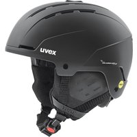 uvex Stance Mips Skihelm (51-55 cm, 10 black matt)