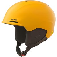 Alpina Kroon Mips Skihelm (51-55 cm, 45 burned/yellow matt)