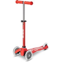 Micro Kinderkickboard Mini Deluxe LED (red)