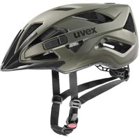 uvex Fahrradhelm Touring cc (52-57 cm, 04 smoke green mat)