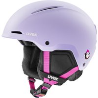 uvex Minimo Style Kinderskihelm (48-52 cm, 13 lavender penguin)