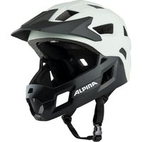 Alpina Rupi Fullface-Helm Kids (50-55 cm, 10 off white matt)