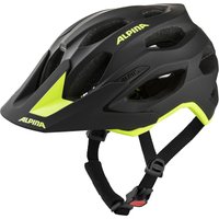 Alpina Carapax 2.0 Fahrradhelm (57-62 cm, 42 black neon/yellow matt)