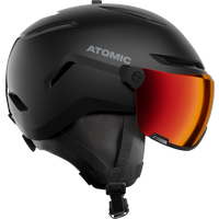 Atomic Savor Stereo Visor Visier-Skihelm (55-59 cm, black)