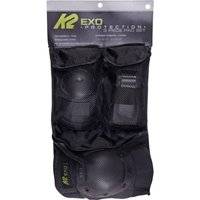 K2 Exo Pad Protektorenset (L, schwarz/anthrazit)