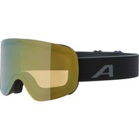 Alpina Penken Quattroflex Skibrille (832 black matt, Scheibe: gold (S2))