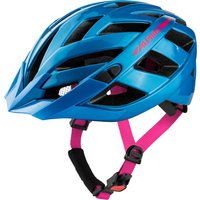 Alpina Panoma 3.0 Fahrradhelm (52-57 cm, 64 true blue/pink gloss)